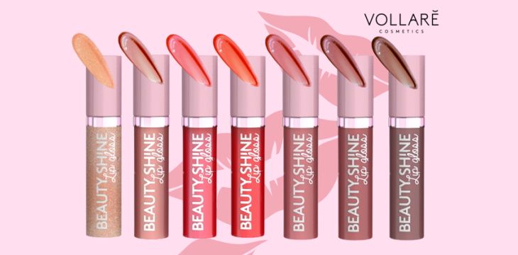 NOWOŚĆ Błyszczyki Beauty Shine Lip Gloss Vollaré Cosmetics .