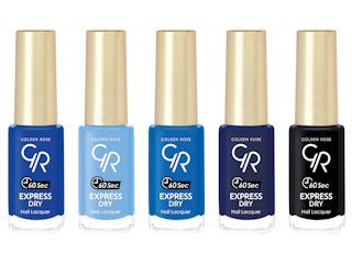 Express Dry Nail Lacquers Golden Rose – nowe lakiery schnące w 60 sekund.