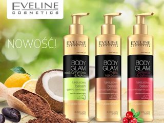 Nowa seria balsamów do ciała o egzotycznych zapachach BODY GLAM Eveline Cosmetics.