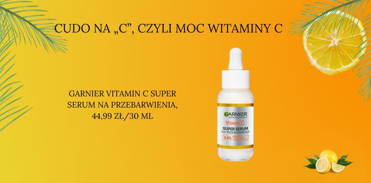 Serum na przebarwienia Garnier Vitamin C.
