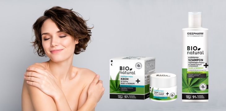 BIO natural – linia kosmetyków z olejem konopnym od Instytutu Dermokosmetyków Ideepharm!