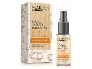 Olej z orzechów makadamia 100% naturalny Marion.