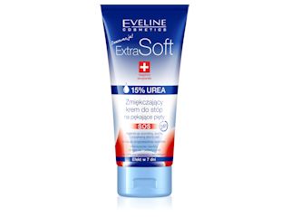 Extra Soft SOS 15% UREA Zmiękczający krem do stóp na pękające pięty 24h od Eveline Cosmetics.