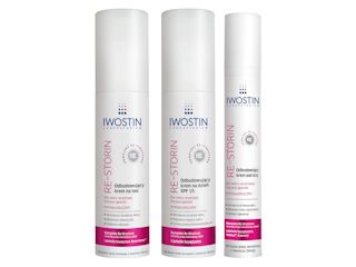 Najważniejsza premiera 2012 - linia IWOSTIN RE-STORIN dla skóry dojrzałej 50+ Nepentes Pharma.
