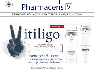 Pionierska seria Pharmaceris V - VITILIGO dla osób z problemem bielactwa.