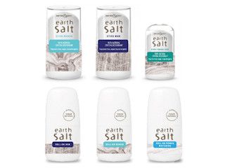 Naturalne dezodoranty Earth Salt - kojąca moc ałunu