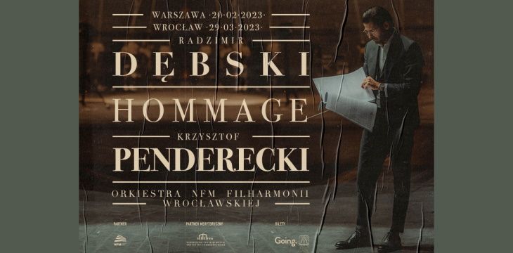 Rusza sprzedaż biletów na cykl koncertów Radzimira Dębskiego