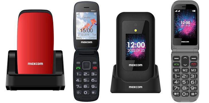 Telefony Maxcom - idealne dla osób aktywnych.