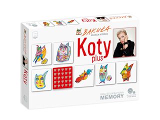 Gra memory „Koty plus” Hanna Bakuła.