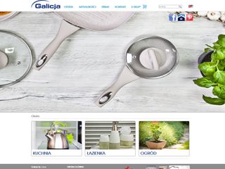 Powstała nowa strona internetowa marki Galicja.