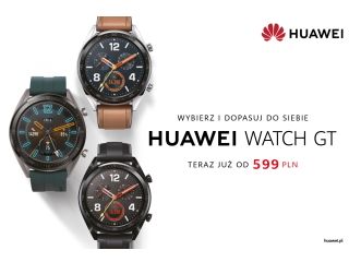 Jaki smartwatch wybrać - atrakcyjna oferta od Huawei.