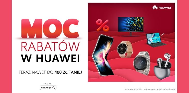 Promocyjne ceny i zestawy od Huawei.
