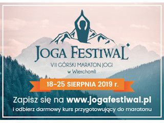 Joga Festiwal. VII Górski Maraton Jogi w Wierchomli.