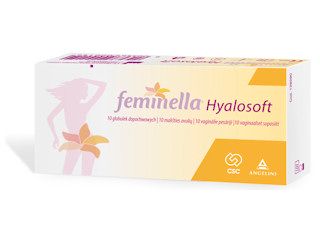 FEMINELLA© Hyalosoft - regeneracja i nawilżenie błony śluzowej pochwy.