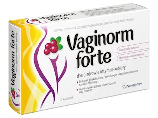 Zdrowie intymne kobiet z VAGINORM FORTE.
