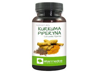 Suplement diety Kurkuma Piperyna – pikantnie na trawienie.