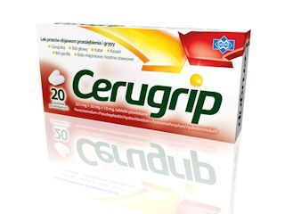 Cerugrip – lek przeciw objawom przeziębienia i grypy.