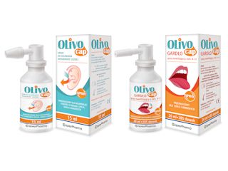 Olivocap - Spray do uszu i gardła.