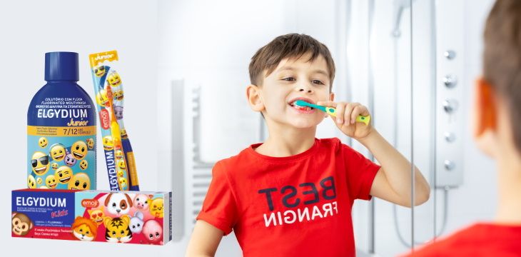 Nowość! Elgydium z linią produktów do higieny jamy ustnej dla dzieci Emoji