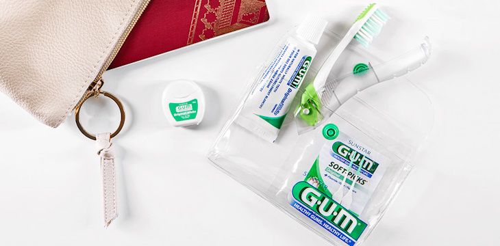 Pielęgnacja jamy ustnej z produktami marki GUM.