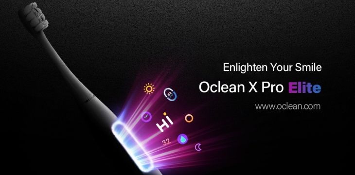 Elektryczna szczoteczka do zębów Oclean X Pro Elite.