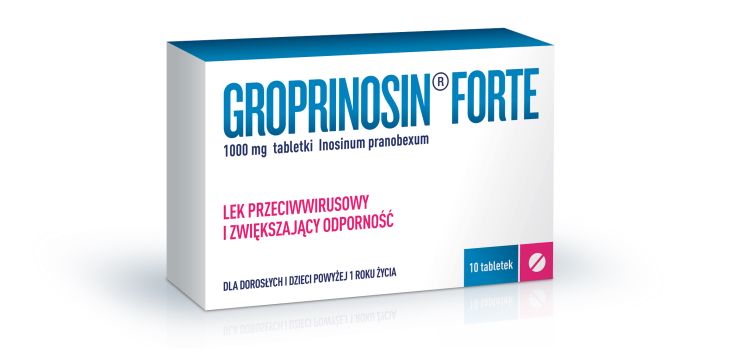 Groprinosin - pomoc w walce z infekcją.