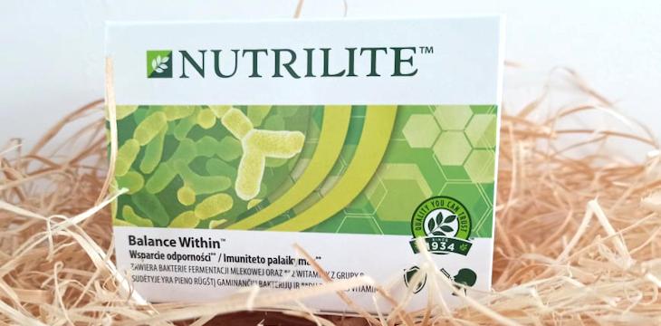 Recenzja supementu diety Nutrilite Balance Within.