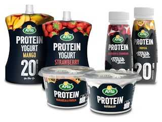 Rośnij w siłę dzięki białku – nowe produkty Arla Protein.