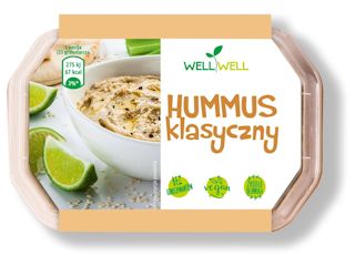 Hummus klasyczny marki Well Well.