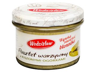 Pasztet warzywny z kiszonymi ogórkami Wodzisław.