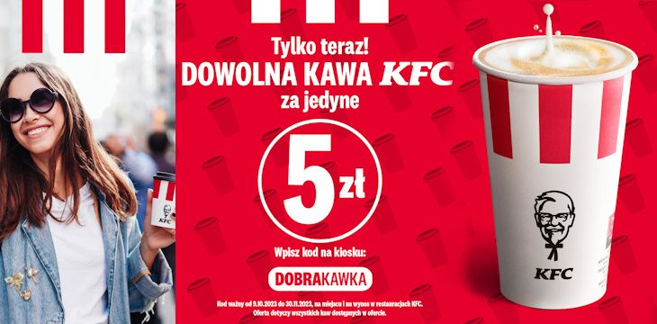Kawa w KFC – niska cena, duża przyjemność!