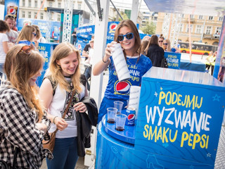 Wyzwanie Smaku Pepsi - relacja z Warszawy.