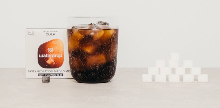 Nowy smak Microdrinków Cola od Waterdrop.
