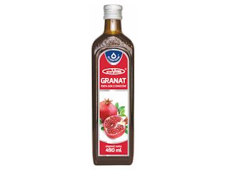 Granat 100% sok z owoców od OLEOFARM.
