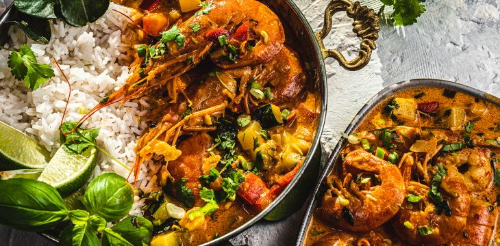 Przepis kulinarny od Britta - wegetariańskie curry.