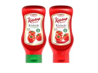 Ketchup Kielecki w dwóch wariantach smakowych.
