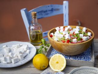 Tabbouleh z Violife Greek White - przepis kulinarny.