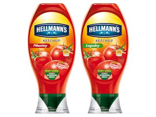 Ketchup Hellmann’s pikantny i łagodny.