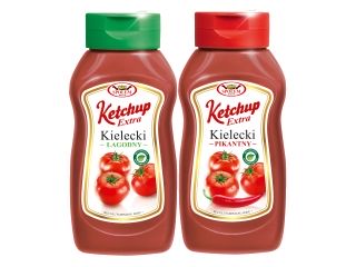 Ketchup Kielecki w dwóch odsłonach - pikantnej i łagodnej.