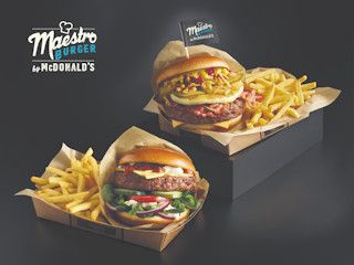 Burgery Maestro w McDonalds.