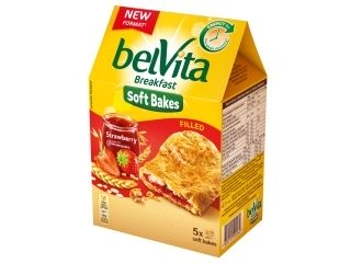 Nowość - ciastka BelVita Soft Bakes Filled.