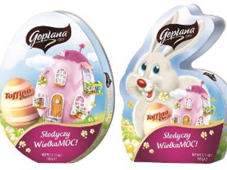 Wielkanocne słodycze marki Goplana.