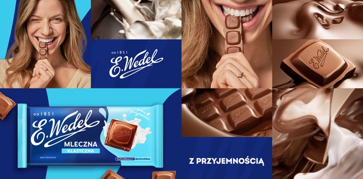 Ruszyła pełna smaku kampania czekolad marki E.Wedel.