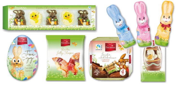 Wielkanocne produkty Favorina ponownie w Lidl Polska .
