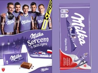 Milka ulubioną czekoladą polskich skoczków narciarskich!