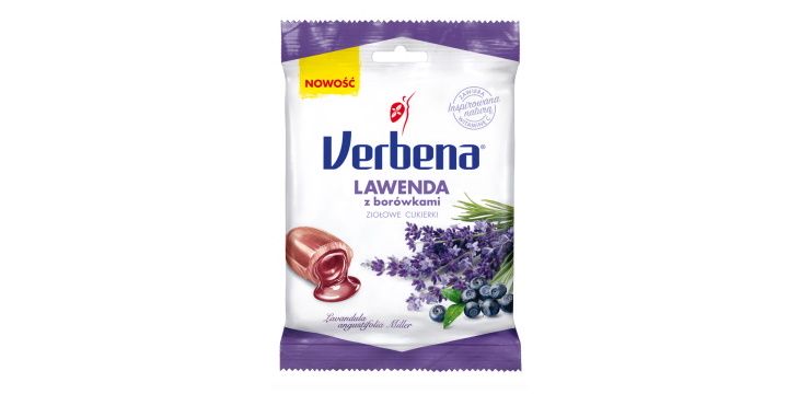 NOWOŚĆ! Verbena Lawenda - zdrowie i smak w jednym cukierku.