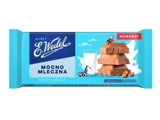 Nowa linia czekolad Mocno Mlecznych od E.Wedel.