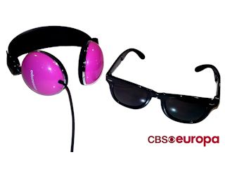 Konkurs CBS Europa - słuchawki i okulary przeciwsłoneczne.