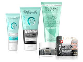 Konkurs Eveline Cosmetics - kosmetyki oczyszczające do twarzy na jesień.