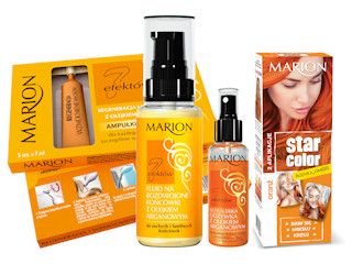 Konkurs Marion - arganowe kosmetyki do włosów na jesień.